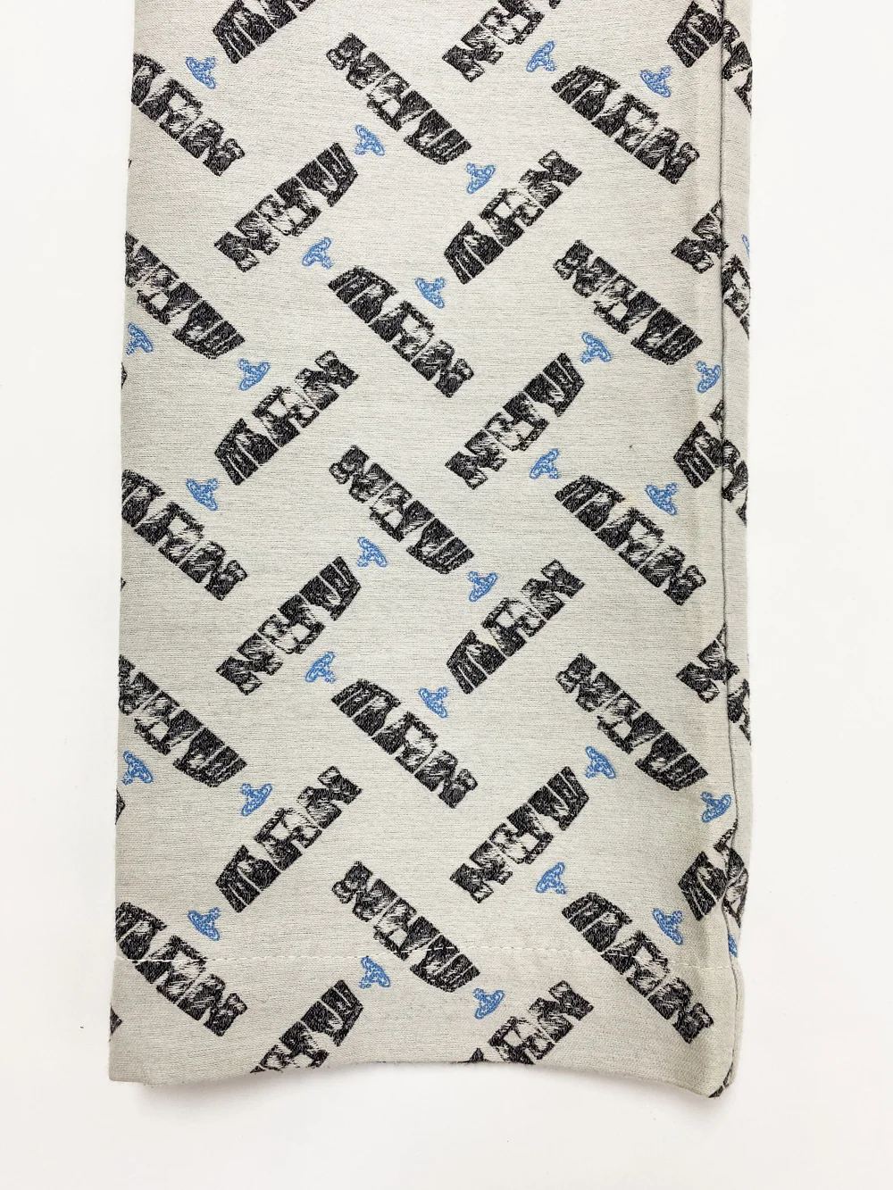 Vivienne Westwood MAN F/W 2000 logo print pants — JAMES VELORIA